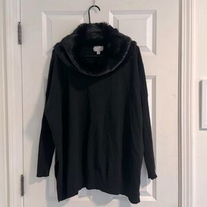 NWOT Pure Collection Cashmere Cowlneck Sweater size M